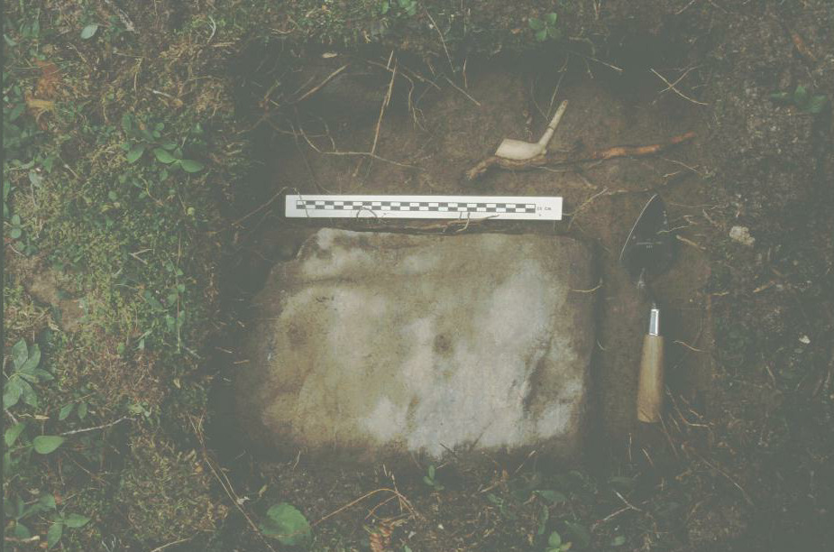 Our first glimpse of Hoffungstha: a clay tobacco pipe fragment